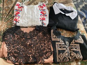 combo of 4 Tops & Tunics  - Mixed St
