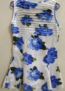 Floral Sleeveless Top