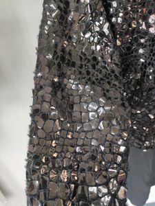 Sparkly Black Cropped Jacket