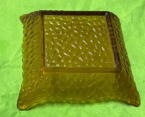 🆕Serving Small Square Plate Clear Glass