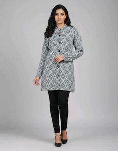 Elegant Patterned Coat