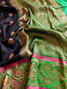 100% Pure Silk Mughal Banarasi