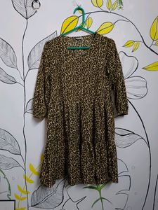Animal Printed Dress