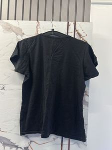 Black Casual T-shirt, Bust- 34