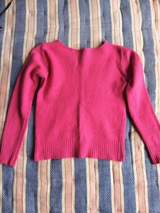 Hot Pink Cat Sweater