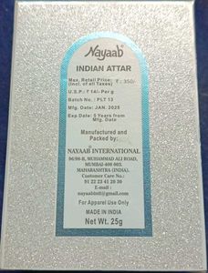 Nayaab Bombay Platinum Series Perfume