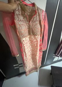 Elegant Embroidered Kurta