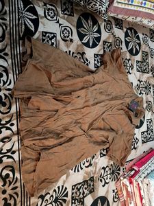Stylish Brown Wrap top