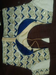 Embroidered Silk Blouse