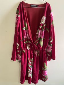 Floral Print playsuit