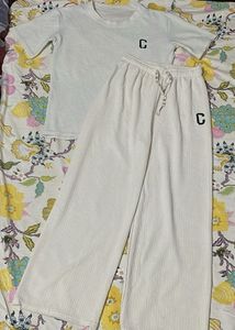 off white cord Set