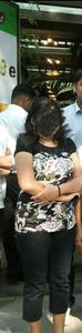 black top with net on upper side