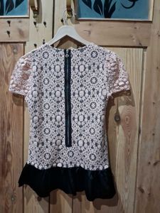 Boho Chic Lace Mini Dress