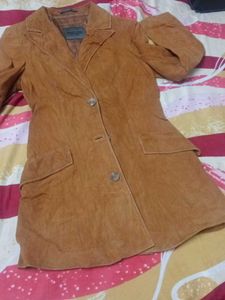 Classic Brown Suede Blazer