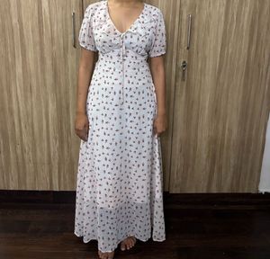Chic Floral Maxi Dress