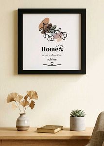 Acrylic glass Framed Wall Art (set of 2)