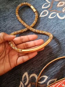 combo offer 2 set Chic Layered Choker Necklace