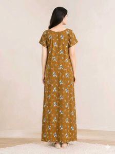 Comfortable Floral Print Nightgown