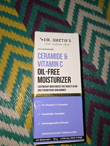 Dr. Seth's Ceramide & Vitamin C Oil-Free Moisturiz