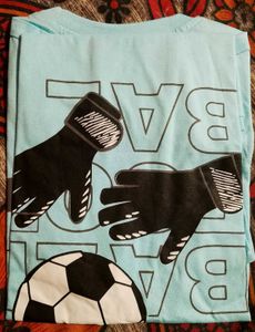 SHEIN Football Graphic T-Shirt (RH)