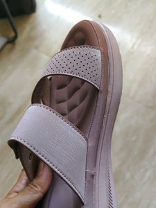 Lavender Flatform Sandals