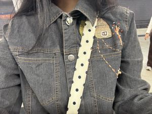 Unique Embroidered Denim Jacket