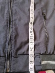XL size Men's Grey Bomber Jacket