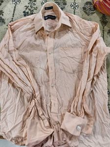 Peach Dress Shirt - Picaso Brand