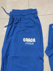 Blue Coach T-Shirt and Trackpant Coord Set