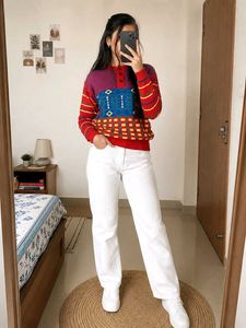 Cozy Geometric Patterned Sweater