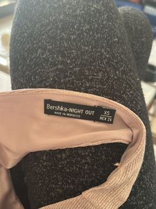 Bershka Glitter Crop Top