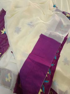 Zari Work Partywear Saree