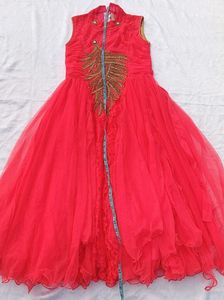 Beautiful Red Ethnic Gown