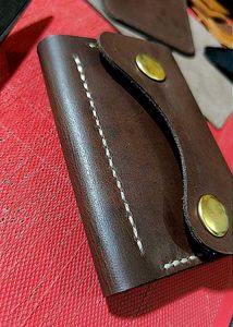Handcrafted Leather Mini Wallet for Unisex