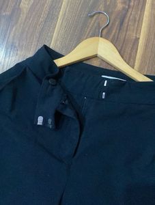 COVERSTORY Black Formal Wide Leg Pants