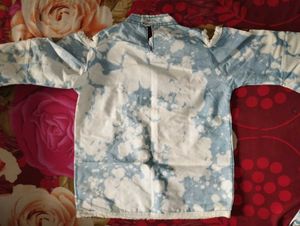 Cute Cartoon Print Tunic Top