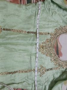 Elegant Mint Green Kurta Set