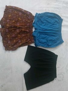 New Cute Girls' Shorts - Set of 3