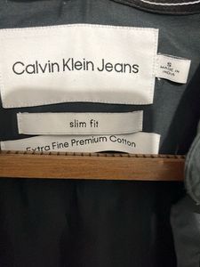 Calvin Klein Jeans Black Button-Up Shirt