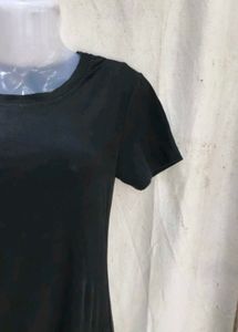 Chic Black Ruched Maxi Dress