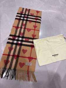 Burberry Heart Print Scarf