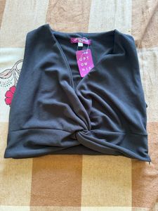 Uptownie Crop top black