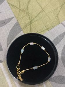 2 pc Elegant Beaded Necklace with bracelet