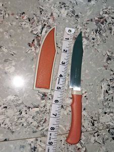 Stainless Steel Utility Knife with Sheath