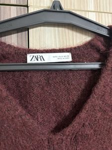 ZARA Cropped Sweater