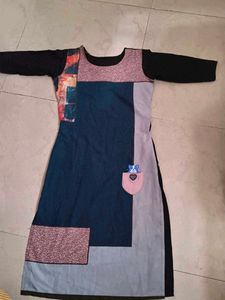 Colorful Patchwork Dress