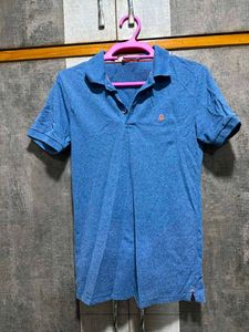United colour of Benetton Blue Polo T-Shirt