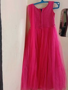 Stunning Pink Gown with Sparkle