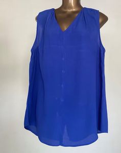 2Combo Of Grey Party Dress And Blue BackButton Top