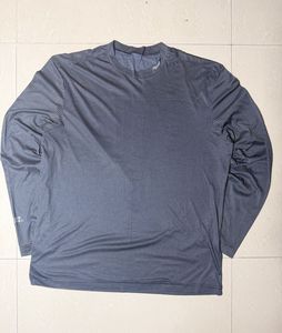 Men's Long Sleeve Checkered T-Shirt